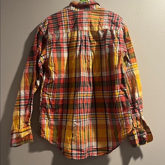Ralph Lauren Button Up Shirt Long Sleeve boys small 8  Kids Colorful pony - Picture 5 of 5